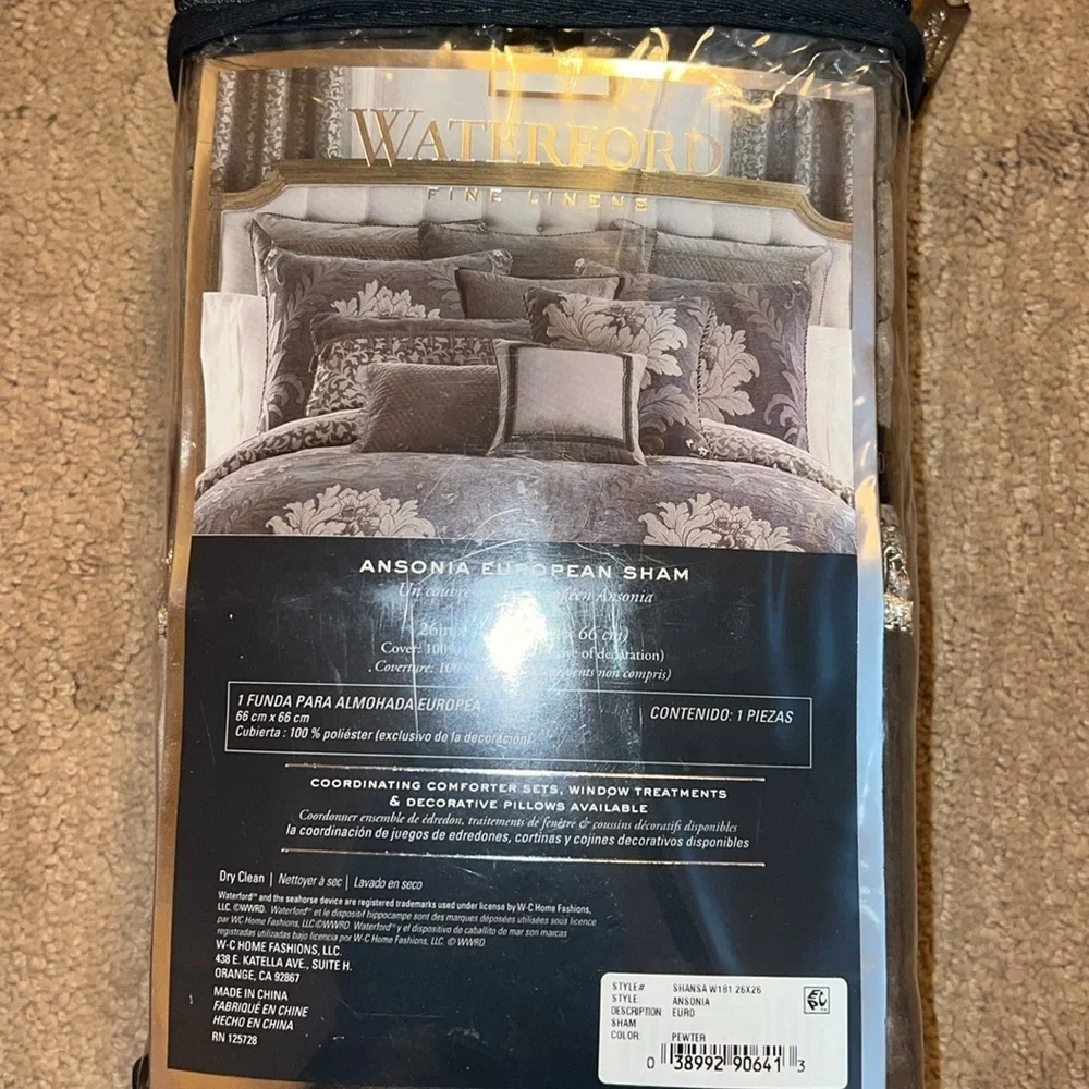 Waterford ANSONIA EUROPEAN SHAM
